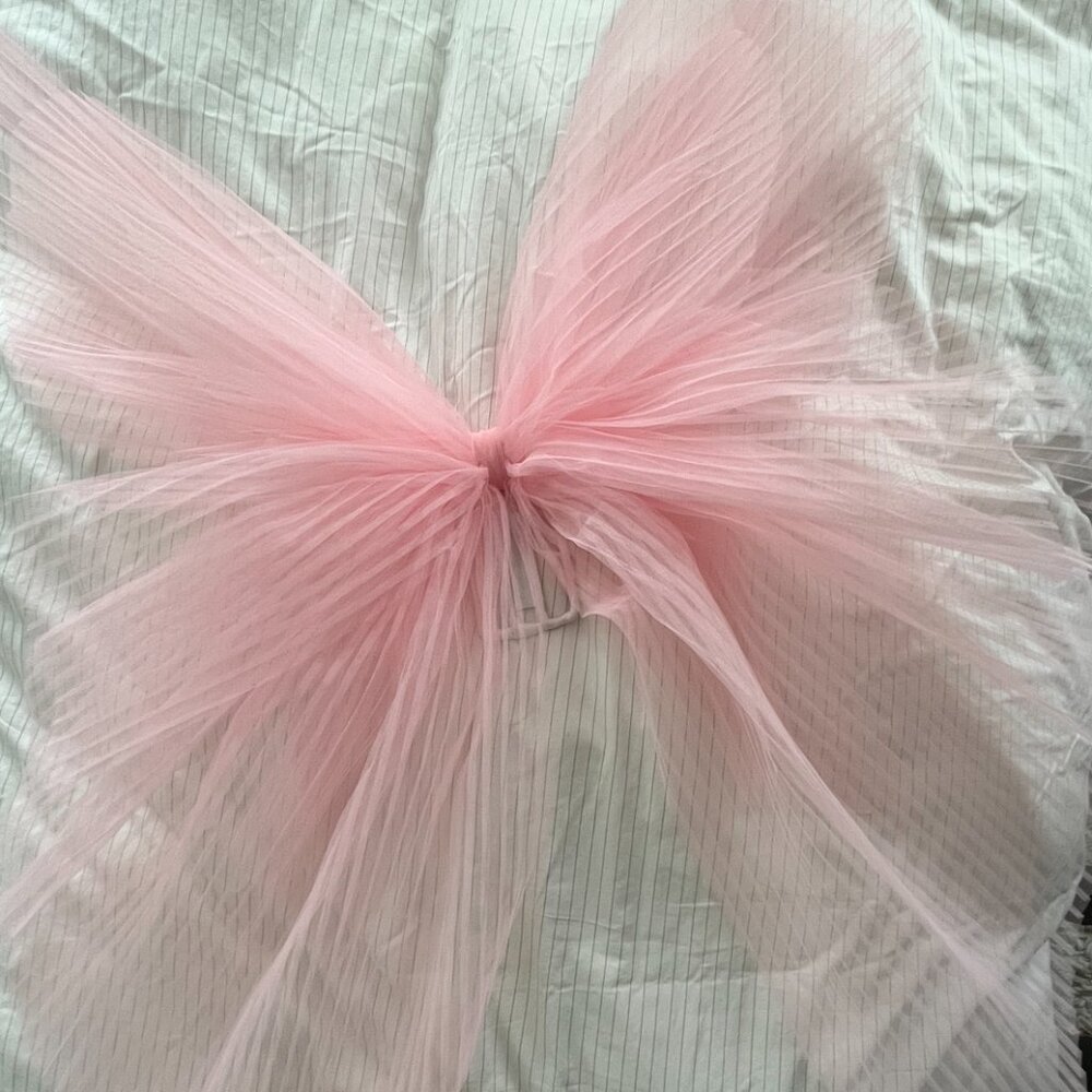 NWOT Stonehart Angel Bow Wings in Pink